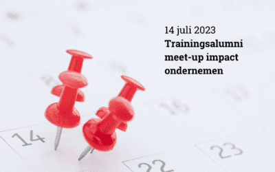 14 juli | Trainingsalumni meet-up impact ondernemen