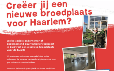 Creëer jij een nieuwe broedplaats voor Haarlem?