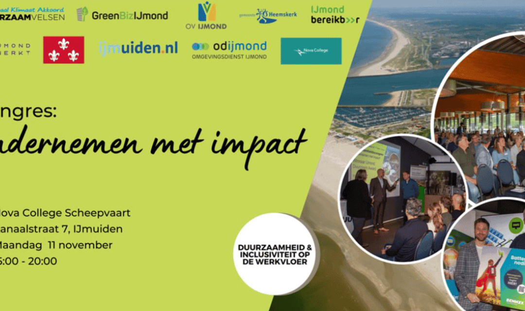 Congres Ondernemen met impact