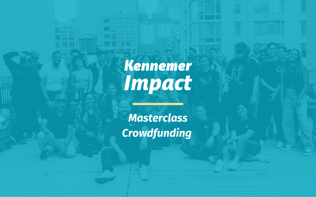 Masterclass Crowdfunding voor impact ondernemers