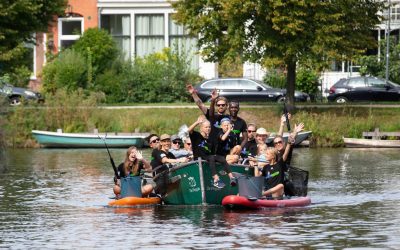 Pinguïn vaart voor een circulaire toekomst