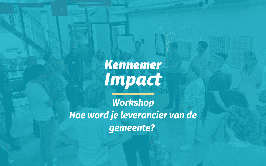 Workshop: Hoe word je leverancier van de gemeente?